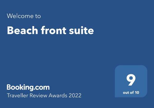 Apartamento Beach Front Suite