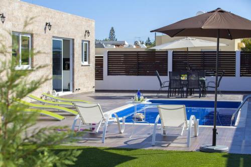 5 Star Villa With Private Pool, Protaras Villa 1482