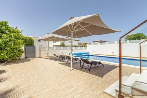 Villa Casa Bos Orange Pool Jacuzzi 16p
