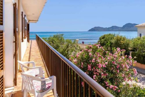 Mallorca Beach Front Line House 6 Pers