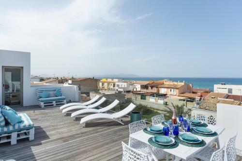 Sea View House With Terrace Son Serra Mallorca
