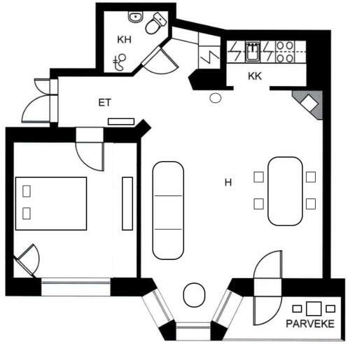 Apartamento Roost Huvilakatu