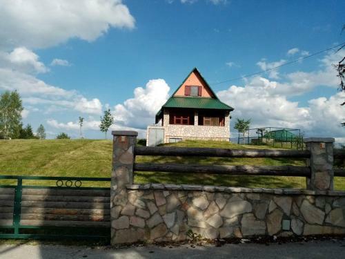 Orange House In Nature