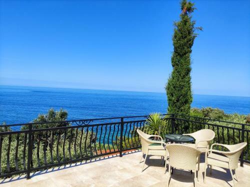 Luxury Seaside Holm Oak Villa With Private Beach
