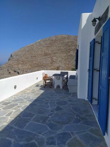 Cycladic Houses In Rural Surrounding