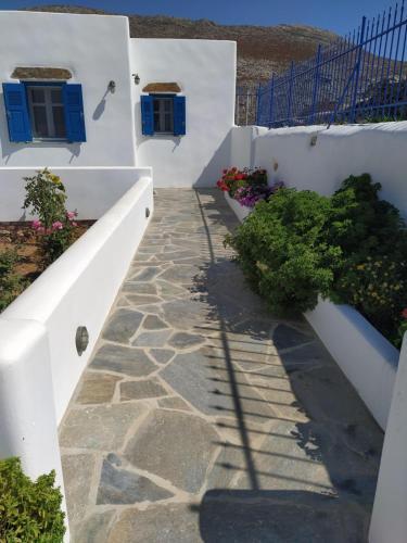 Cycladic Houses In Rural Surrounding