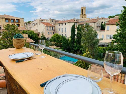 Apartamento Duplex Bellevue Spa Privatif Toit D'aix