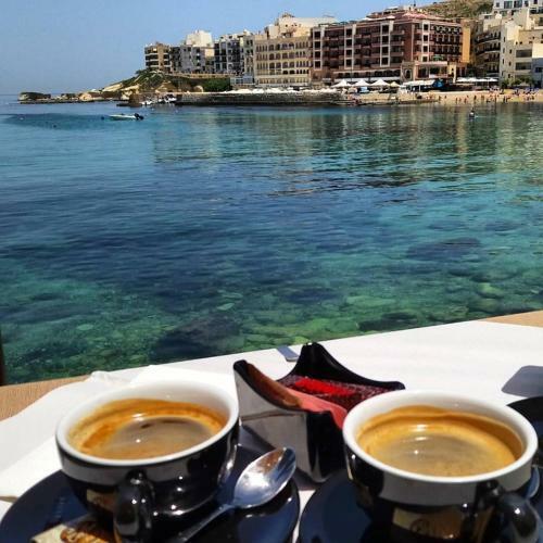 Marsalforn Sea View Beachfront Studio Apartment