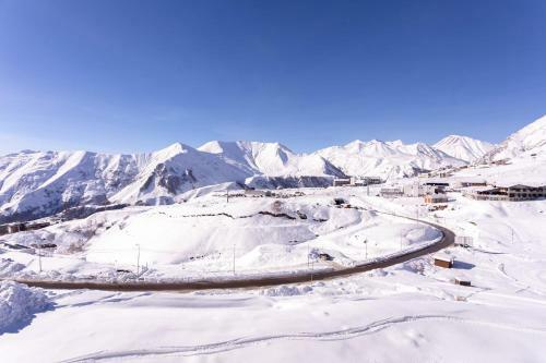 Stylish Studio Apartment For 3 In New Gudauri