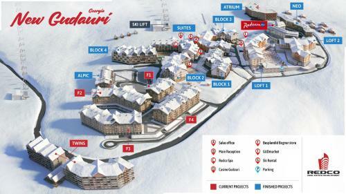 Apartamento New Gudauri, Alpic, Room #208 With Ski-depot