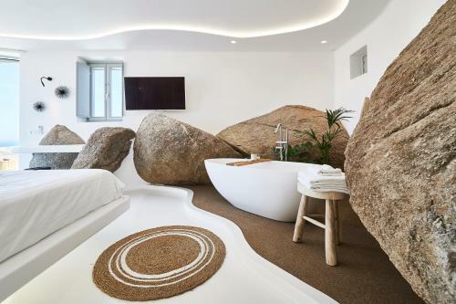 Teal Rock Mykonos