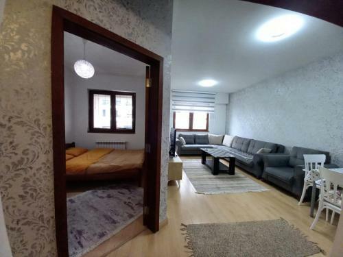 Two Rooms And Kitchen, Bathroom With Balcony Apartment