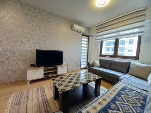 Two Rooms And Kitchen, Bathroom With Balcony Apartment