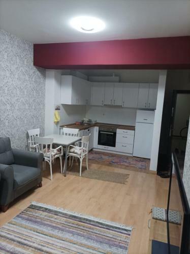 Two Rooms And Kitchen, Bathroom With Balcony Apartment