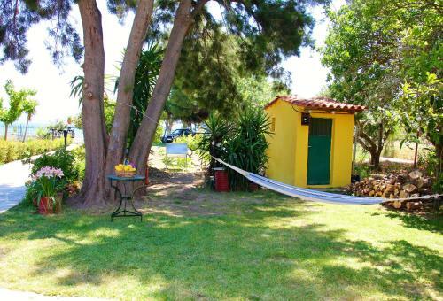 Amarynthos Beachfront Vacation House With Garden