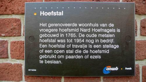 Bed & Breakfast De Hoefstal 1765