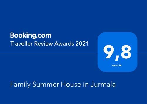 Lodge Family Summer House In Jurmala