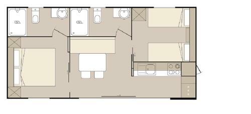 Mobile Home Seahorse Camp Soline