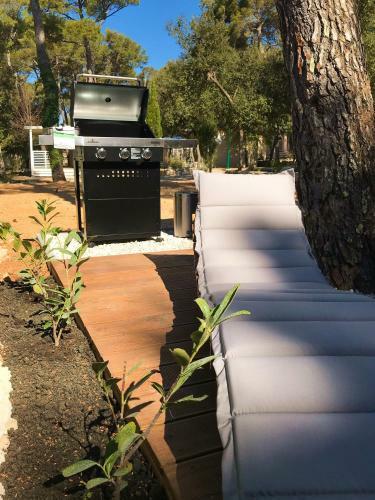 Modern Mobile Home Ani In Camping Park