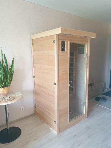 Apartamento Garden Studio Flat With Infra Sauna Near The Alka Beach