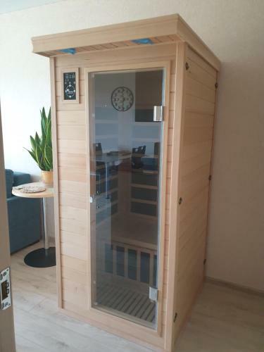 Apartamento Garden Studio Flat With Infra Sauna Near The Alka Beach