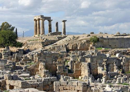 Cozy Maisonette With Unique Views In Ancient Corinth
