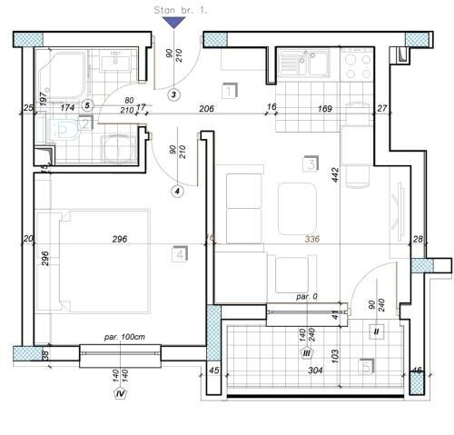 Apartamento Perun
