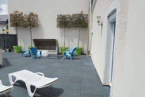 Studio Privatis� Avec Terrasse Dans Maison De Charme Angevine
