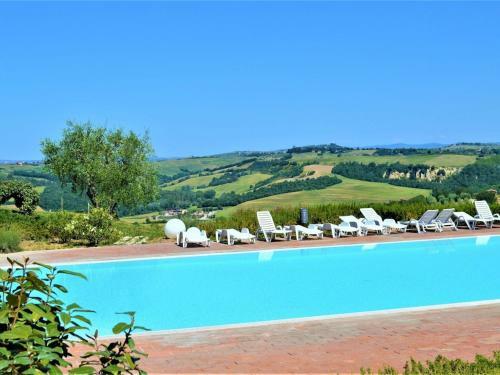Apartment In Medieval Village, Splendid Panoramic View, Shared Swimming Pool
