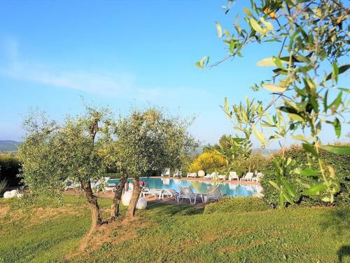 Apartment In Medieval Village, Splendid Panoramic View, Shared Swimming Pool