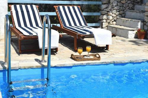 Stone House With Swimming Pool