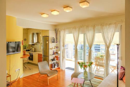 Apartamento Skyview Penthouse / Central Athens