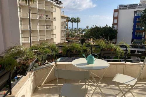 Apartamento Central Flat W/ Balcony & Sea View, 1 Min To Beach