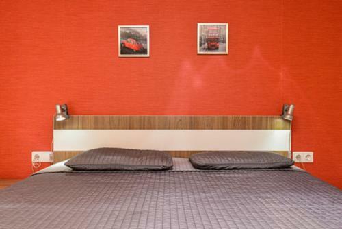 Grey Red Apartments