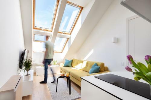 Apartamento #stayhere - Sunny Compact Loft With Pool - Palanga