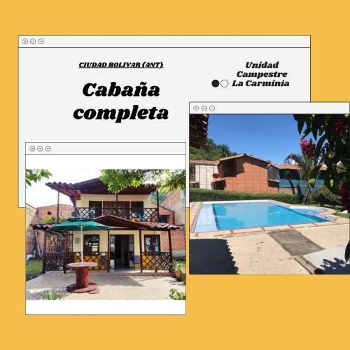 Caba�a Ciudad Bolivar Antioquia
