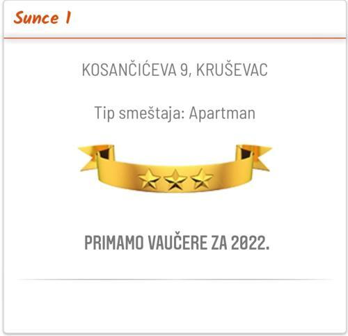Apartamento Sunce