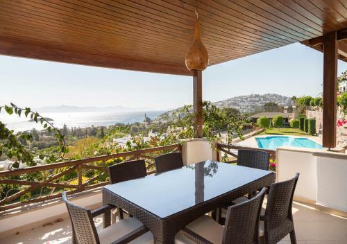 Apartamento Splendid House With Sea View And Shared Pool In Bodrum