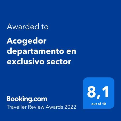 Apartamento Acogedor Departamento En Exclusivo Sector