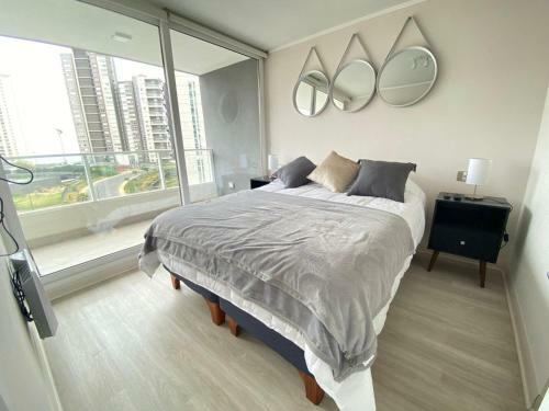 Apartamento Acogedor Depto 1d-1b-parking En Conc�n