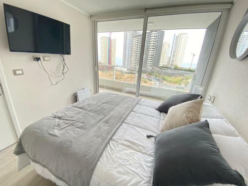 Apartamento Acogedor Depto 1d-1b-parking En Conc�n