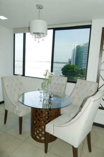 Apartamento Ecu Suites Front View Of River Exclusive Santa Ana