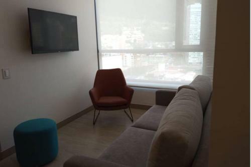 Apartaestudio Amoblado Para Estrenar Torre Barcelona - Centro Bogota