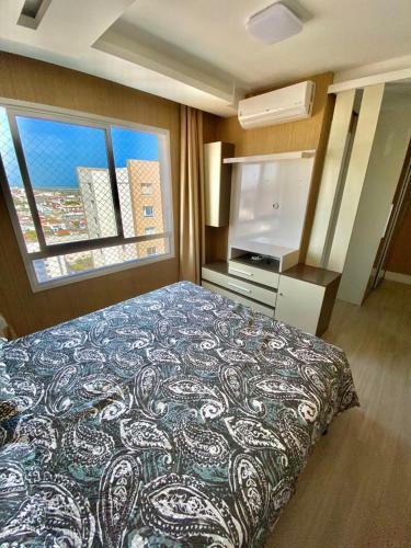 Apartamento Cobertura Com 02 Quartos Climatizados, Piscina E Vista Mar