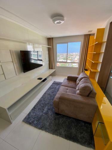 Apartamento Cobertura Com 02 Quartos Climatizados, Piscina E Vista Mar