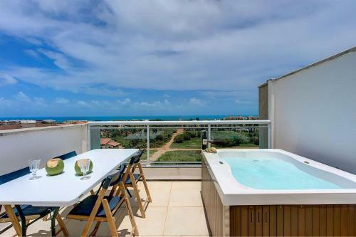 Casa Com Jacuzzi E Vista Privilegiada Em Porto Das Dunas Por Carpediem