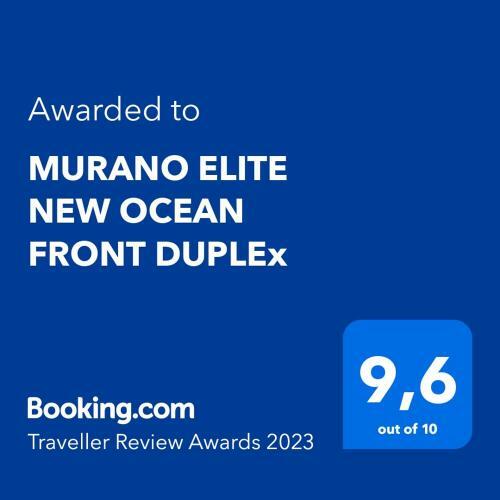 Apartamento Murano Elite New Ocean Front Duplex