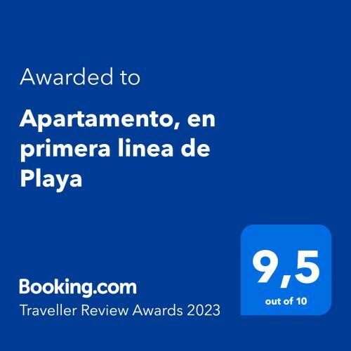 Apartamento, En Primera Linea De Playa