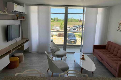 Hermoso Apartamento Nuevo En Conjunto Residencial.