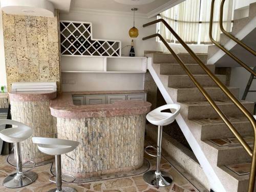 Apartamento Amazing 3br Penthouse, Full Kitchen, Pool, Bar, Dedicated Workspace